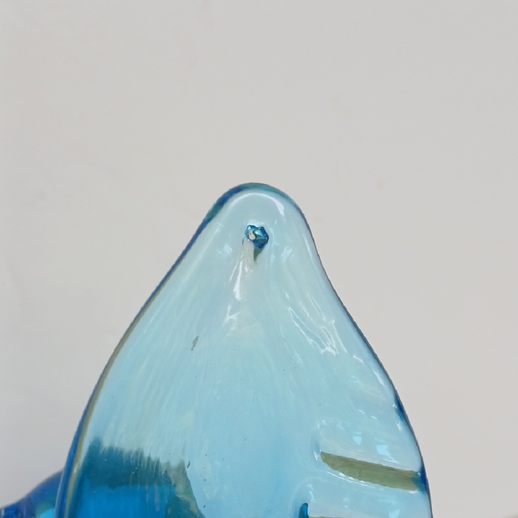 Vtg Handblown Souring Bluebird Art Glass SIGNED W Ward 1994 - Picture 13 of 16
